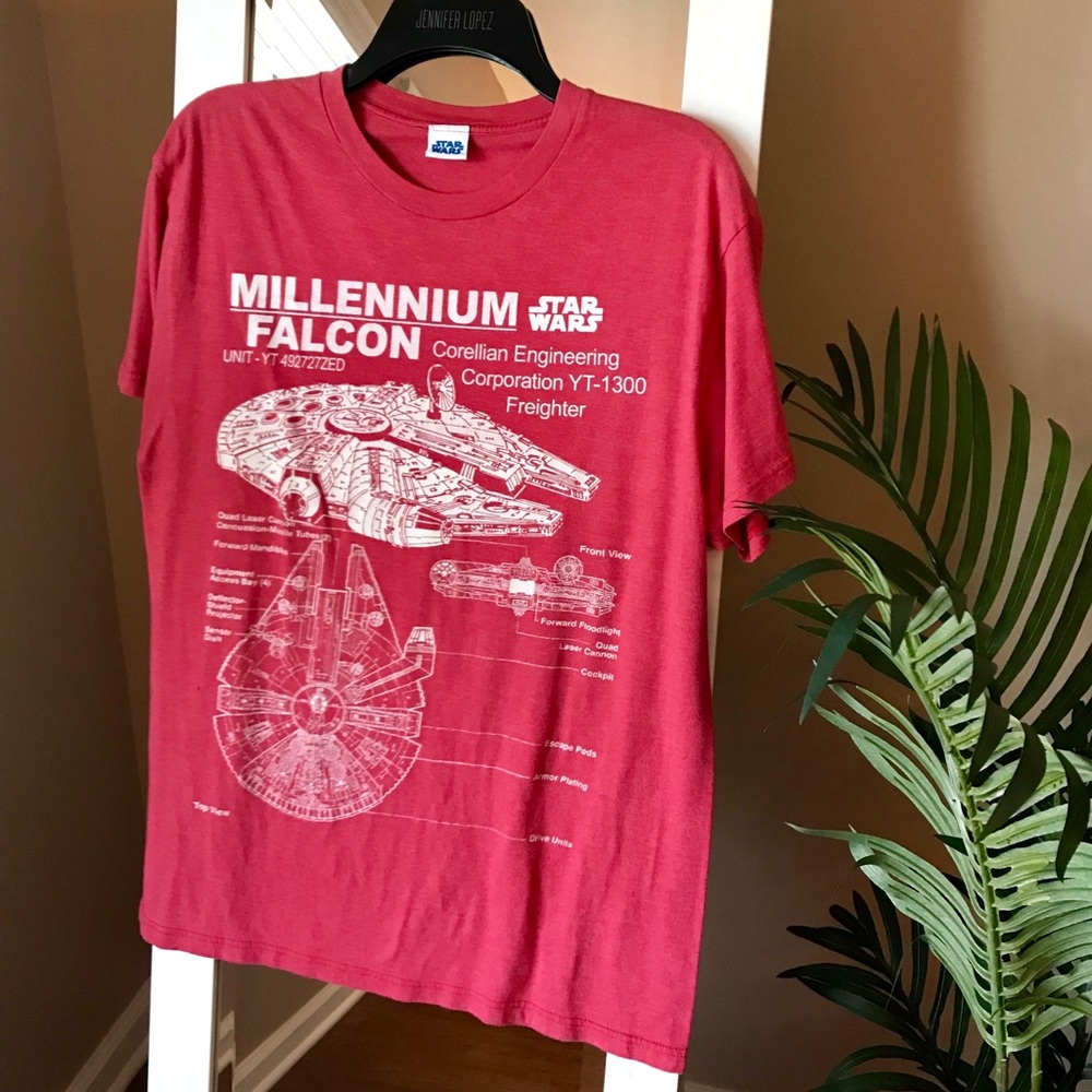 Star Wars Millenium Falcon Vintage Tee